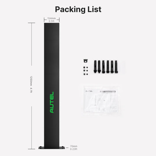 Autel EV Charger Pedestal Floor Stand