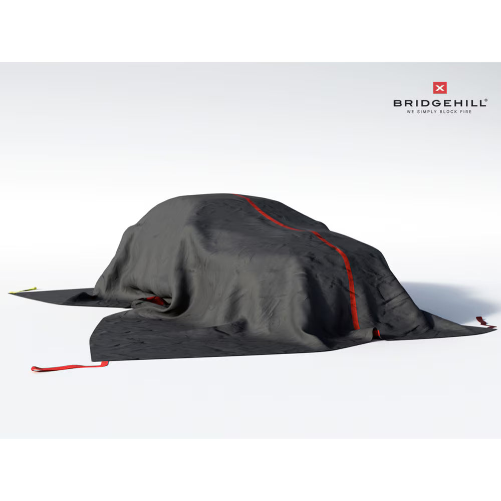 Bridgehill Car Fire Blanket Pro X- XL - Reusable