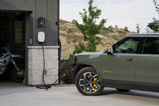 Emporia Level 2 EV Charger (White) 48A – Hardwired w/ J1772 connector