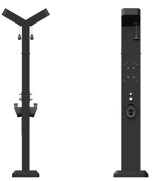 EVBOLT - DYNO 11 Pedestal with Cable Management