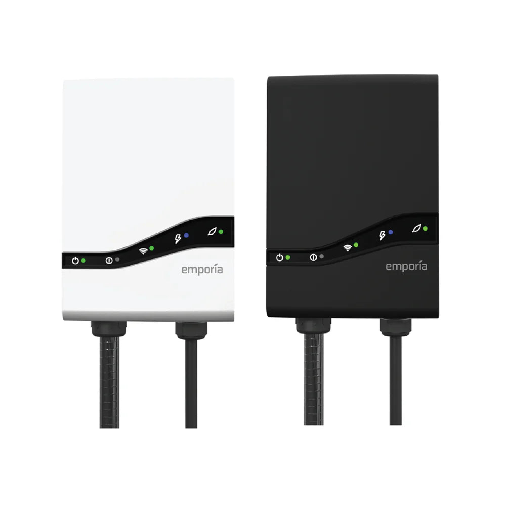 Emporia Pro 48 Amp Level 2 EV Charger (Black) - NEMA 14-50 - NACS/Tesla