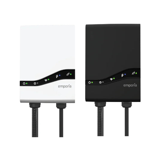 Emporia Pro 48 Amp Level 2 EV Charger (Black) - NEMA 14-50 - NACS/Tesla