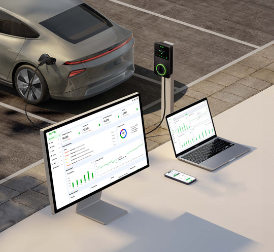 Autel AC Elite 50A Level 2 Commercial EV Charger with Touchscreen & Holster