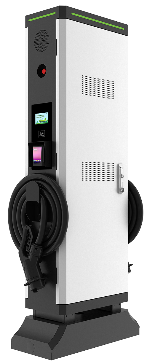 EVBOLT BNZO 22 – 11.5 kW Level 2 AC Fast Charger with Wi-Fi , LAN & 4G Connectivity