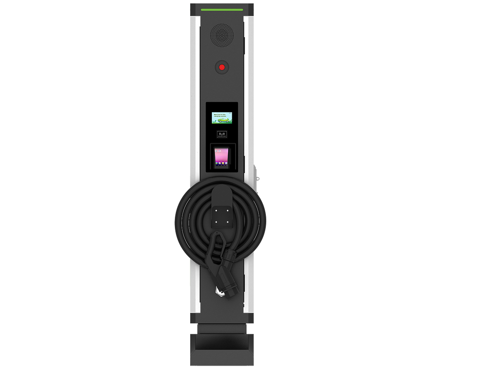 EVBOLT BNZO 22 – 11.5 kW Level 2 AC Fast Charger w/ Wi-Fi , LAN & 4G