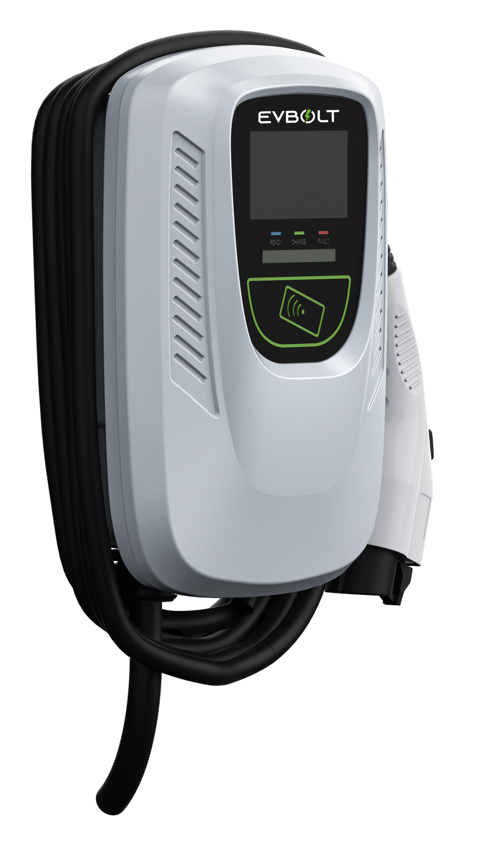 EVBOLT APEX 10 – 11.5 kW Level 2 AC Fast Charger with LAN and Wi-Fi Connectivity