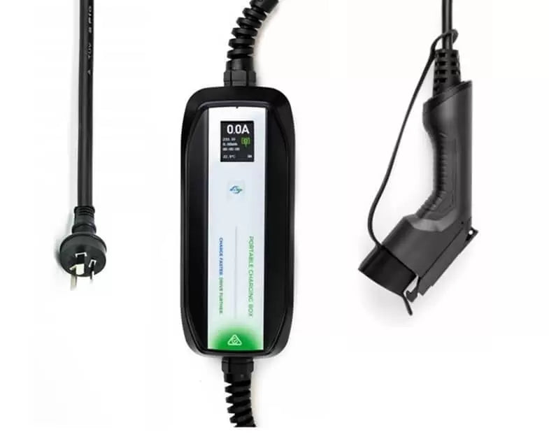 EVSE Portable Type 1 EV Charging Station | 10 Amp Plug