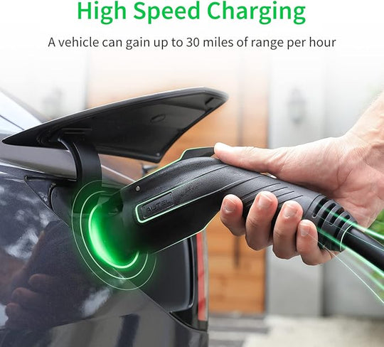 AUTEL MaxiCharger AC Elite 40A Level 2 EV Charger – NEMA 14-50, J1772 in Holster