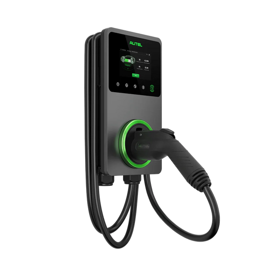 Autel AC Elite Commercial 50A Level 2 EV Charger with Touch Screen in Holster